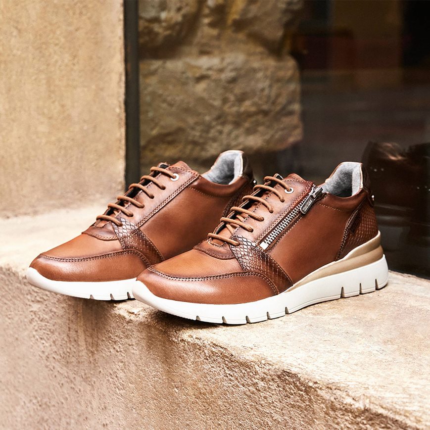 Women's Pikolinos CANTABRIA Sneakers Brown | NZ E231970